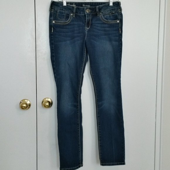 Revolution Brookes Dark Faded wash Jeans - Picture 2 of 7